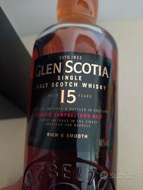 whisky Campbeltown Glen Scotia 15 anni