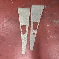 Parafanghi defender ricambi alluminio