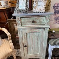 coppia comodini liberty shabby