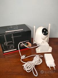 Telecamera di sorveglianza 4g LTE Pan Tilt con SIM