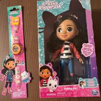 Bambola bambina 3-6 anni + orologio