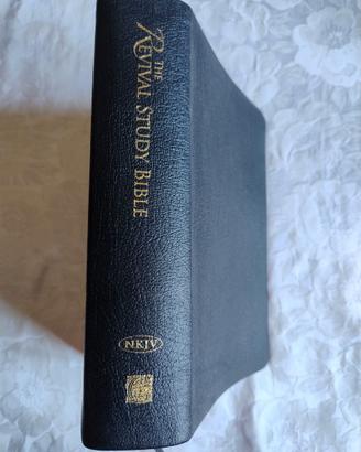 THE REVIVAL STUDY BIBLE - NKJV - PELLE nera