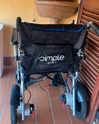 Carrozzina elettrica pieghevole SIMPLE nuova