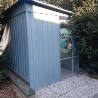 voliera modulare in acciaio 5 mt x 2 mt x 2 mt