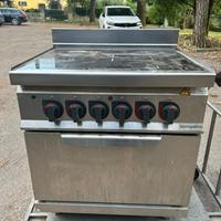 Cucina Professionale Con Piano Cottura Infrarossi