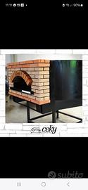 forno professionale pizza, Gas e legna