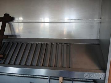 Cappa aspirante per cucina professionale