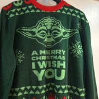 MAGLIONE STAR WAR CHRISTMAS NATALE