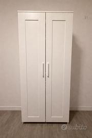 IKEA BRIMNES guardaroba 2 ante bianco