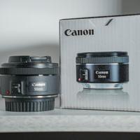 Obbiettivo canon 50mm f 1.8