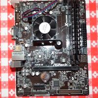 Scheda madre micro atx Asrock AM1B-M usb 3.0 Xfast