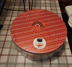 Set scatole biscotti in latta