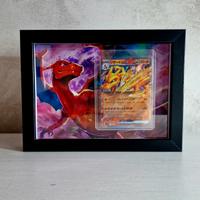 Carta Pokemon Charizard Quadretto