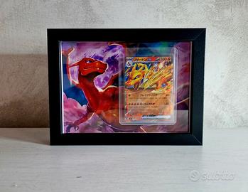 Carta Pokemon Charizard Quadretto