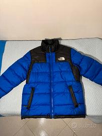 The North Face piumino blu elettrico/nero taglia L