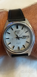 Seiko 5 aut. argento vintage 7009 8330