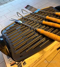 Griglia da tavolo con termostato