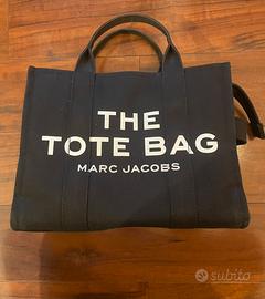 Marc Jacobs The Tote Bag Medium Canvas Nero