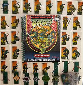Raccoglitore e Lamincards Tartarughe Ninja TMNT
