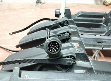 Porta bici per gancio traino 13 poli