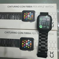 Cinturini acciaio nero apple watch