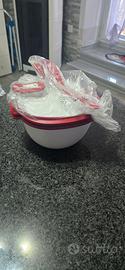 Recipiente tupperware adatto al cibo caldo o fredd