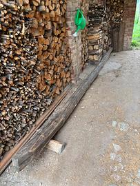 Trave in legno antica