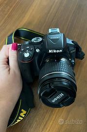 Reflex Nikon D5300 - Nero + AF-P DX NIKKOR 18-55mm