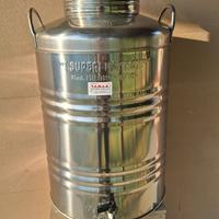 Botte acciaio inox 50 litri