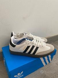 adidas Originals SAMBA OG Bianco/Grigio 37