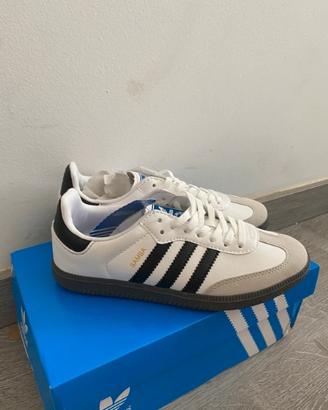 adidas Originals SAMBA OG Bianco/Grigio 37