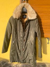 Giacca verde scuro da donna Peggy-Ho, taglia M.