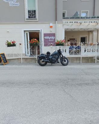 Honda 500 Rebel Plus con borsa originale