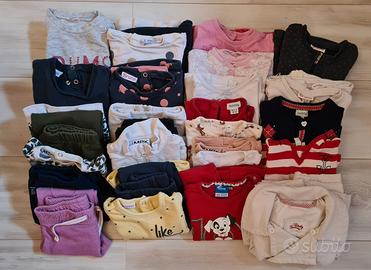 Lotto fine inverno bambina taglia 12-18 mesi/80 cm