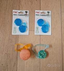 Lotto 4 fibbia magnetica ferma tende