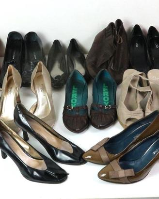 LOTTO 17 SCARPE DONNA VARIE 38 39 CHIARINI ALDO CA