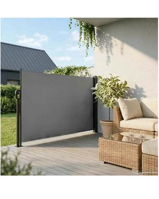 Tenda da Sole Laterale Retrattile Antracite 1,6x5