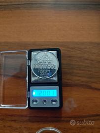 Moneta d'Argento Israele 5 Lirot 1971 - Hanukkah (
