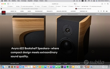 Casse acustiche Morel Avyra 622