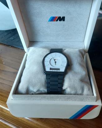 orologio bmw motorsport nuvo con documenti e scato