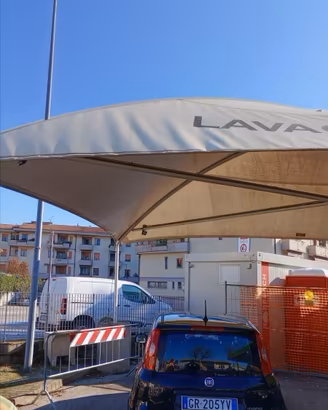 Tendone autolavaggio