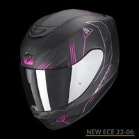 Casco integrale Scorpion exo 391 NERO ROSA OPACO