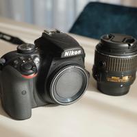 Nikon D3400 + 18-55 mm 3.5-5.6