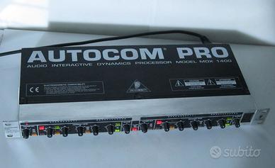 COMPRESSORE, BEHRINGER AUTOCOM PRO MDX 1400