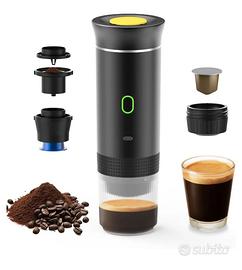 Macchina caffè espresso portatile Capsule 3in1