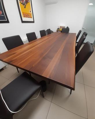 tavolo con sedie per sala riunioni