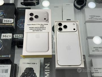 Apple iPhone 17 Pro Max 256GB - UNICO IN PROMO