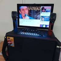 Cassa bluetooth karaoke pc unica semi professional