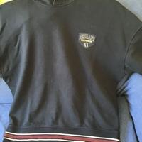 felpa nera Armani Exchange