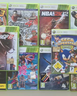 Stock 10 Giochi Xbox 360 - Lotto Sport e Motori